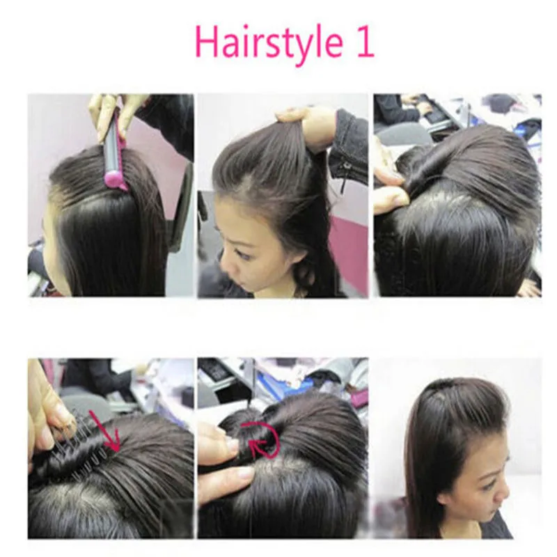Заколка пряжка для волос металлическая черная 4 шт.|accessories for hair|accessories forhair barrette |