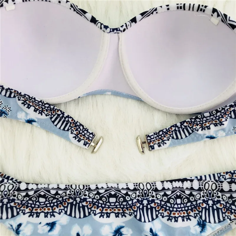 

Beach Bikini Set Women Sexy Push-up Bra Bandage Swimsuit New Hot Sale Summer Swimwear Bathing Suit 2019 costumi da bagno donna