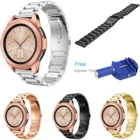 Ремешок из нержавеющей стали для Samsung Galaxy Watch, 42 мм, ремешок для активных часов для Amazfit Bip Gear Sport S2, Классический ремешок