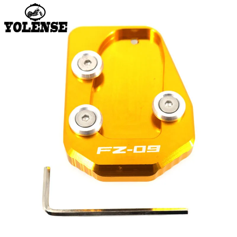 Мотоцикл подставка для ног подножка сбоку расширение Pad Поддержка плиты