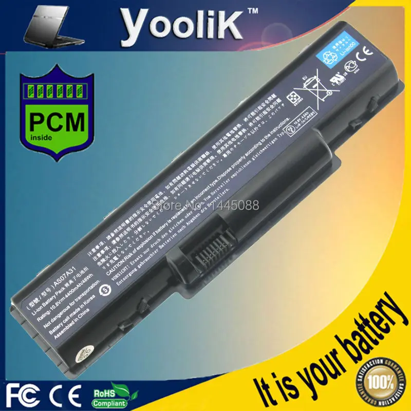 

6-элементный Аккумулятор для ноутбука Acer Aspire 4710 4720 5335Z 5338 5536 5542 5542G 5734Z 5735 5735Z 5740G 7715Z 5737Z 5738 Bateria