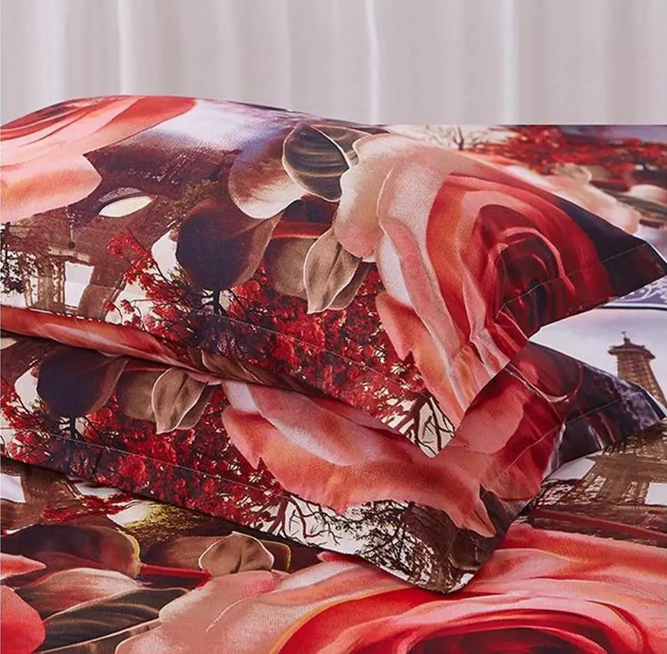 Постельные принадлежности Сельский Цветок стереоскопический 3 d лист 4