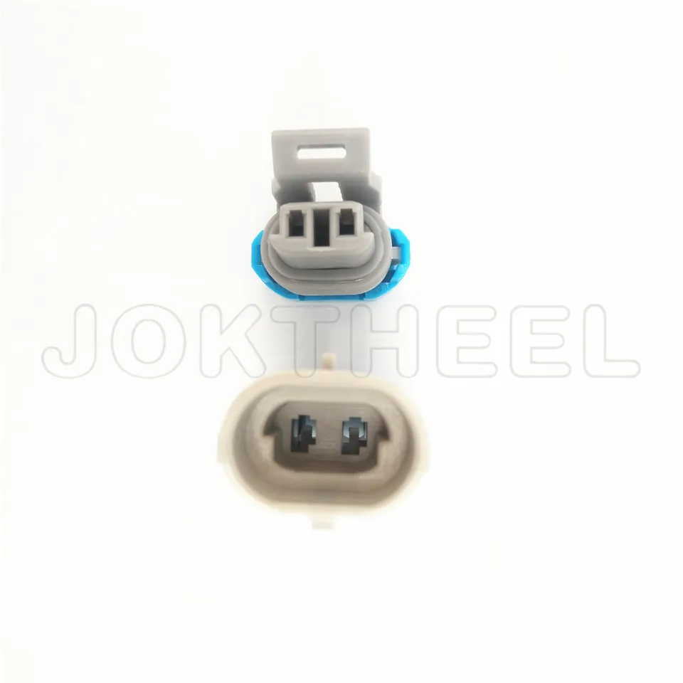 Комплект из 1 20 комплектов Delphi 2 pin way серый PA66 Штекерный и гнездовой Электрический