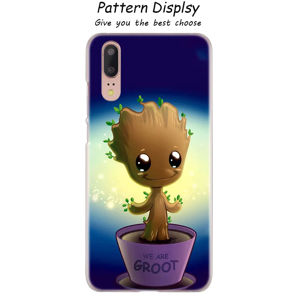 Жесткий чехол Guardians of the Galaxy Marvel для huawei P30 P20 P10 P9 P8 Lite P30 P20 Pro Mini PSmart