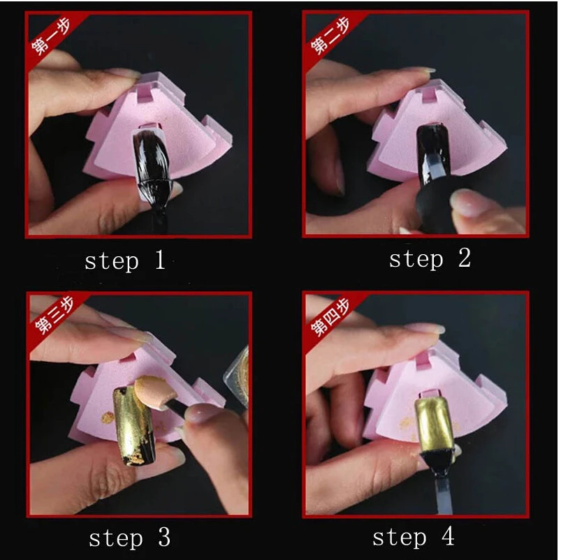 1 коробка амулеты 3D УФ-гель для дизайна ногтей акриловые хлопья волшебное зеркало