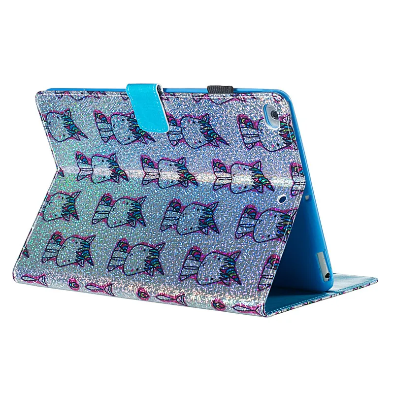 Wekays для Apple ipad 9,7 дюймов мультфильм Единорог блестящий чехол для ipad Air 2 ipad 6 ipad 5 Чехлы для планшетов Fundas