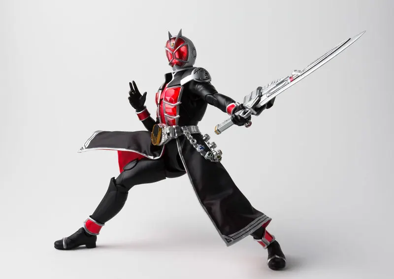 Оригинальный BANDAI spirches Tamashii NACES S. H. Figuarts shf Action Figure Kamen Rider Wizard стиль пламени &quotKamen