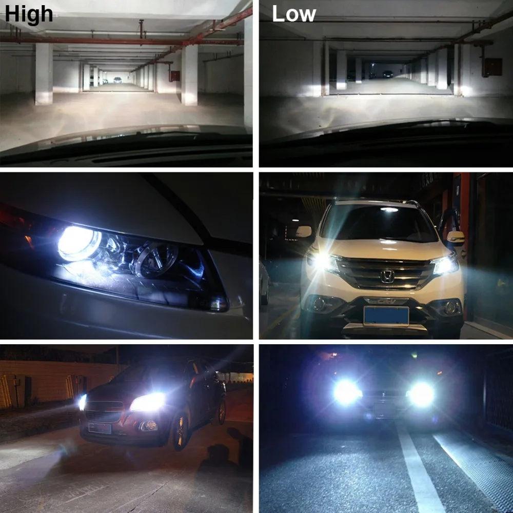 

Safego dc 12v 55w bi-xenon H4-3 HID kit Replacement for h4 Hi/Lo bulbs 5000k 6000k 8000k 4300k 12000k for Car Headlights hid Kit