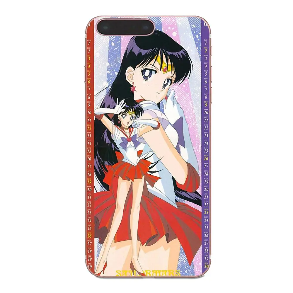 Мягкий милый чехол из ТПУ для Xiaomi Redmi Note 2 3 3S 4 4A 4X5 5A 6 6A Pro Plus Sailor Moon