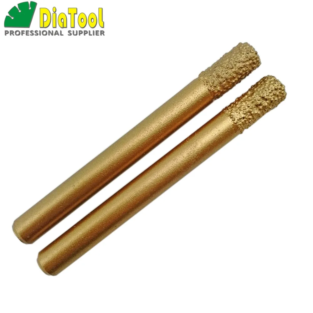 2 шт. гравировальные сверла для камня 6/12 мм|diamond burr|brazed diamonddiamond burr bits |