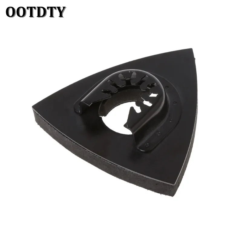 

OOTDTY треугольный Осциллирующий Инструмент шлифовальная площадка Quick Release подходит для Dremel мульти инструмент