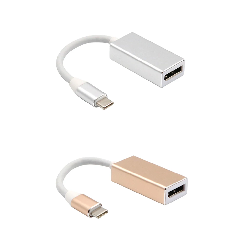 Полезный 1080P USB 3 1 Тип C до 4K Мини DP порт Женский адаптер кабель для Macbook|Адаптеры