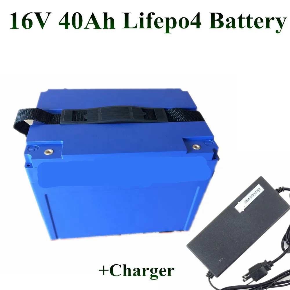OEM Lifepo4 Батарея 16V 40Ah 5s 3 2 v клеток не 12 8 15v свинцово кислотный 18v 19v for EV к рулю