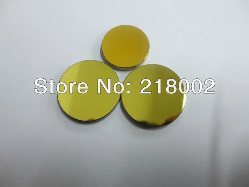 Бесплатная доставка Высокое качество Si покрытое Золотое зеркало 3 шт./лот СО2