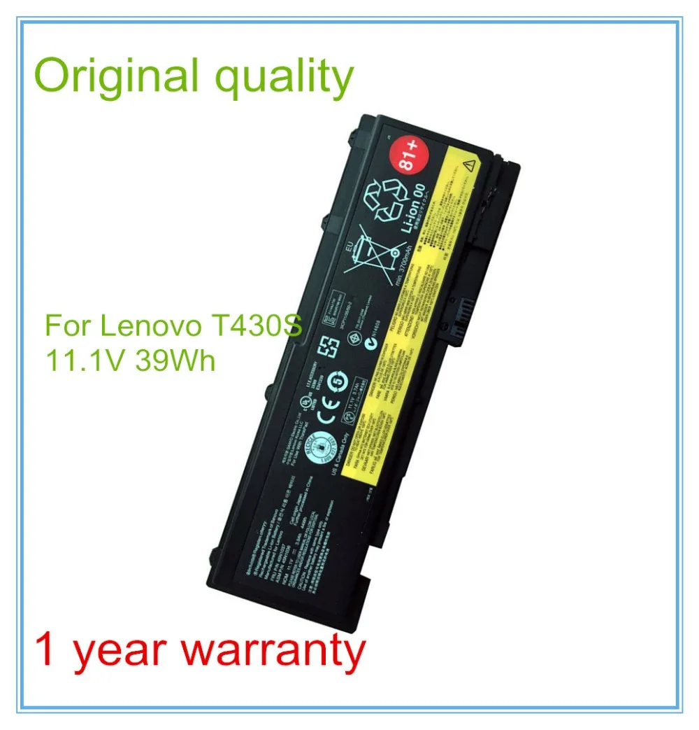 

44WH Original Laptop Battery For T420s t420si 45N1039 45N1037 45N1036 42T4846 42T4847