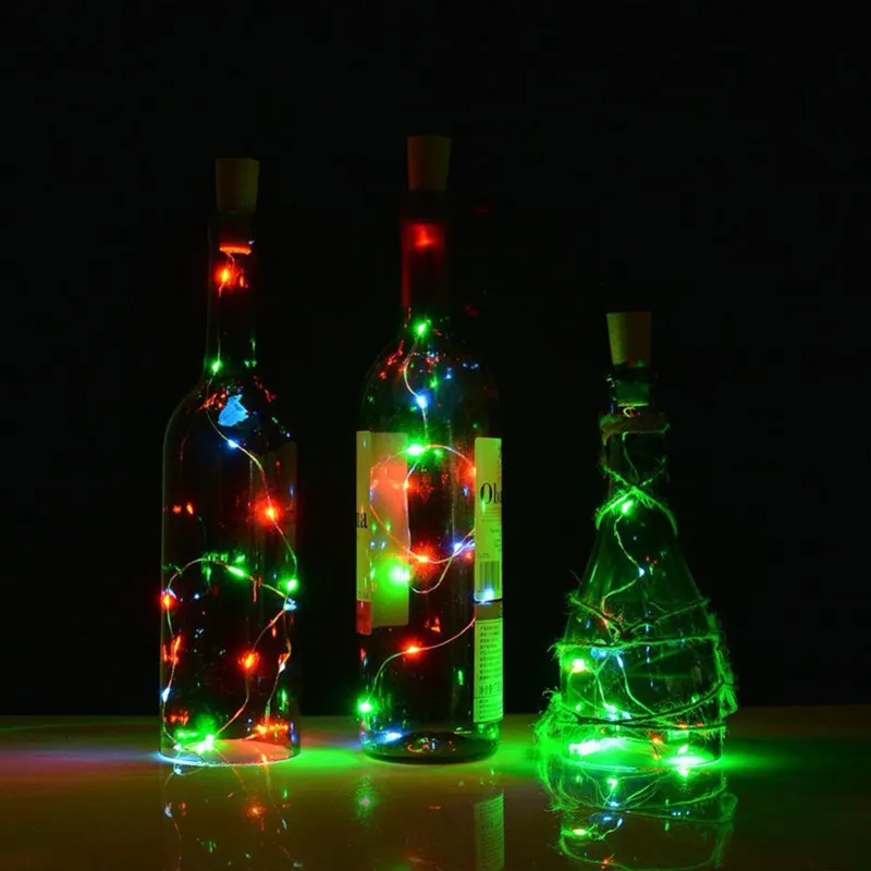 

2M 20LEDs Mini LED Holiday String Lights Micro Waterproof Lamp Indoor Wedding Light for Home Decoration Christmas Glass Craft