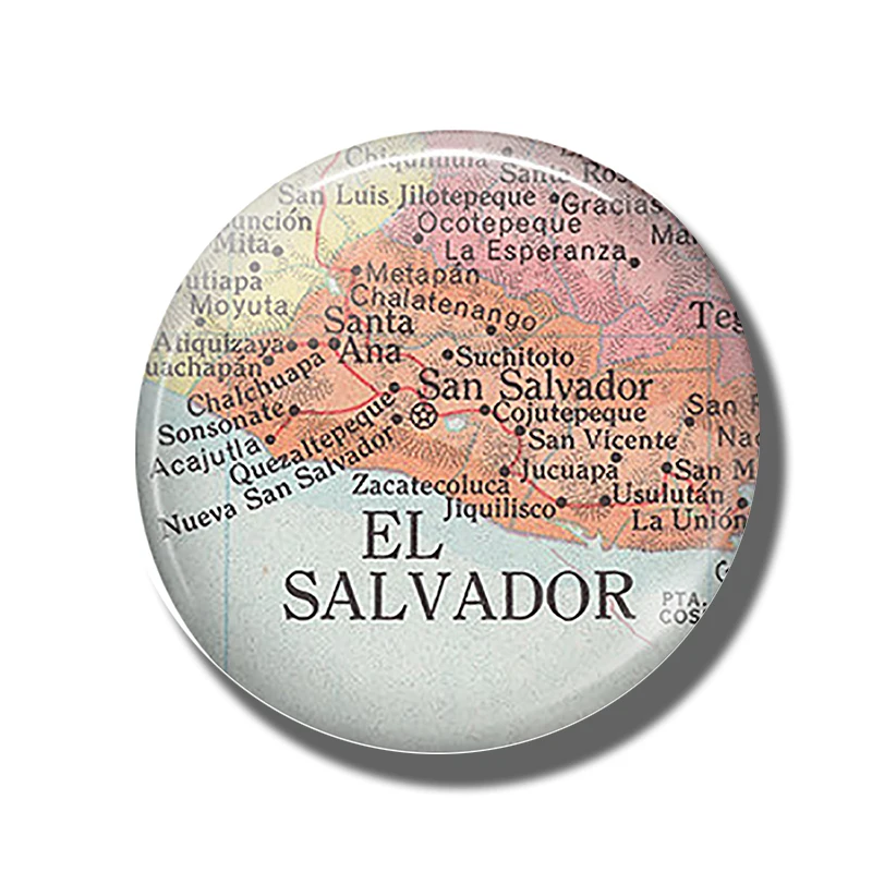 Detroit Poland California El Salvador Asheville Mississippi Kenya Южная Африка Коламбус Огайо карта сувенирные магнитные наклейки для холодильника