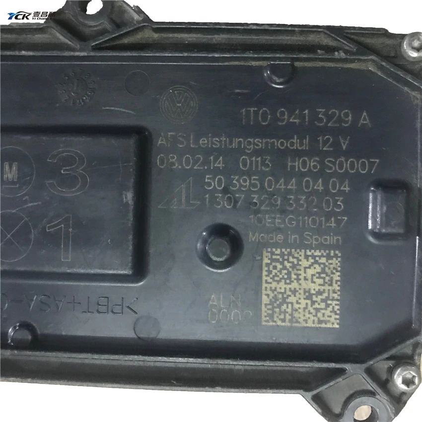 1 шт. YCK Оригинал 1T0 941 329 A AFS leisungsmodul адаптивная система переднего освещения 1T0941329A