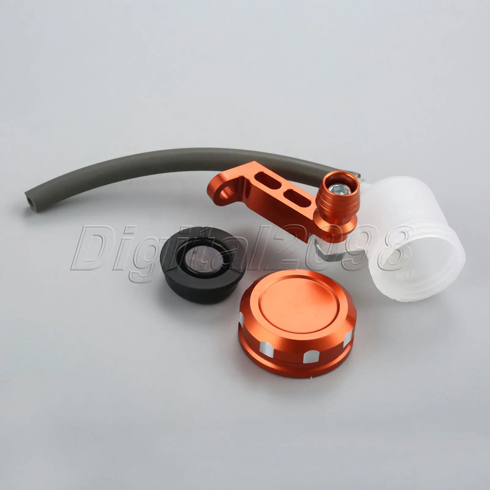 Новинка резервуар для жидкости мотоцикла Yetaha с ЧПУ бак тормозной муфты Honda Suzuki