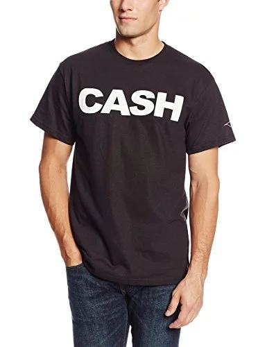 Мужская футболка модная Zion Rootswear Johnny Cash Block спереди новинка wo men | одежда