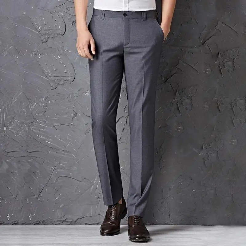 Caballero Vestir hombre De Люкс платье Формальные Pantalon Homme Классик денди офис для мужчин лето