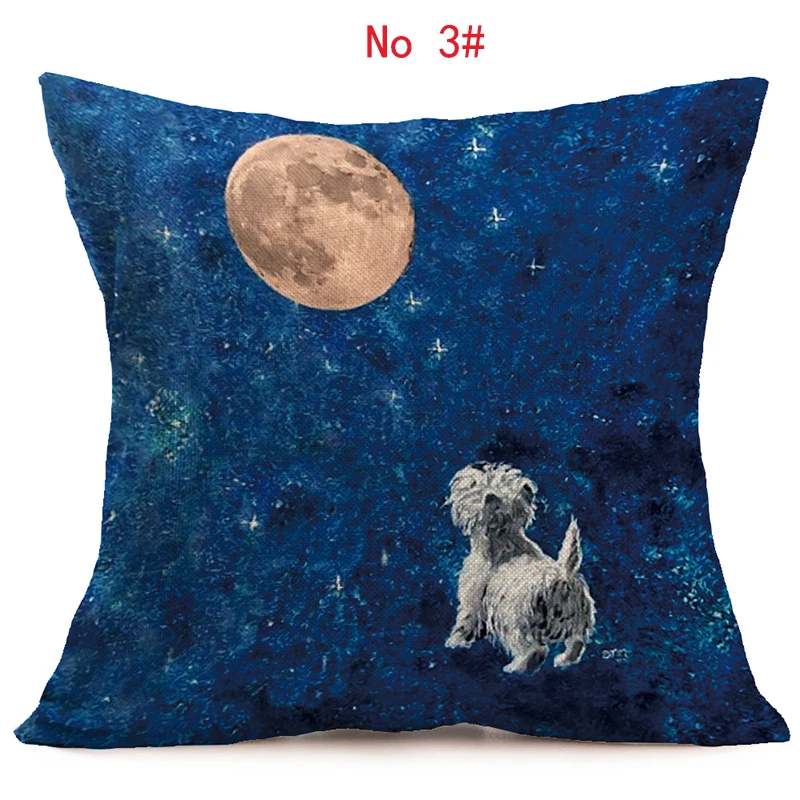45cm*45cm Animal Expressive dog pillow cover sofa cushion decorative covers brand for case | Дом и сад