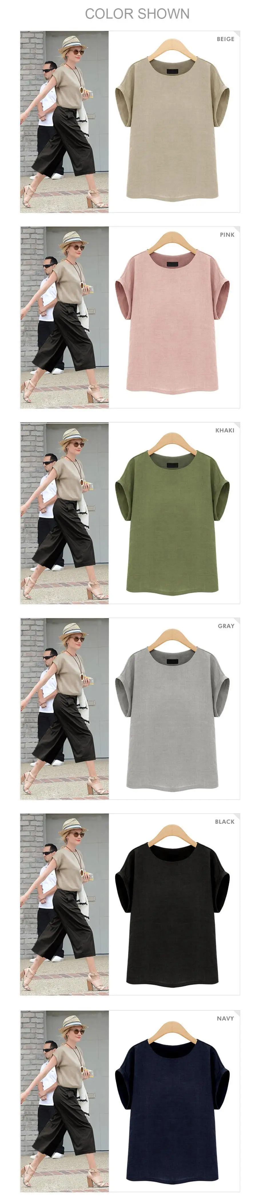 AREALNA, летняя Модная рубашка, женские топы с коротким рукавом, женские блузки, Повседневная Свободная офисная блузка, Blusas femininas размера плюс 5XL