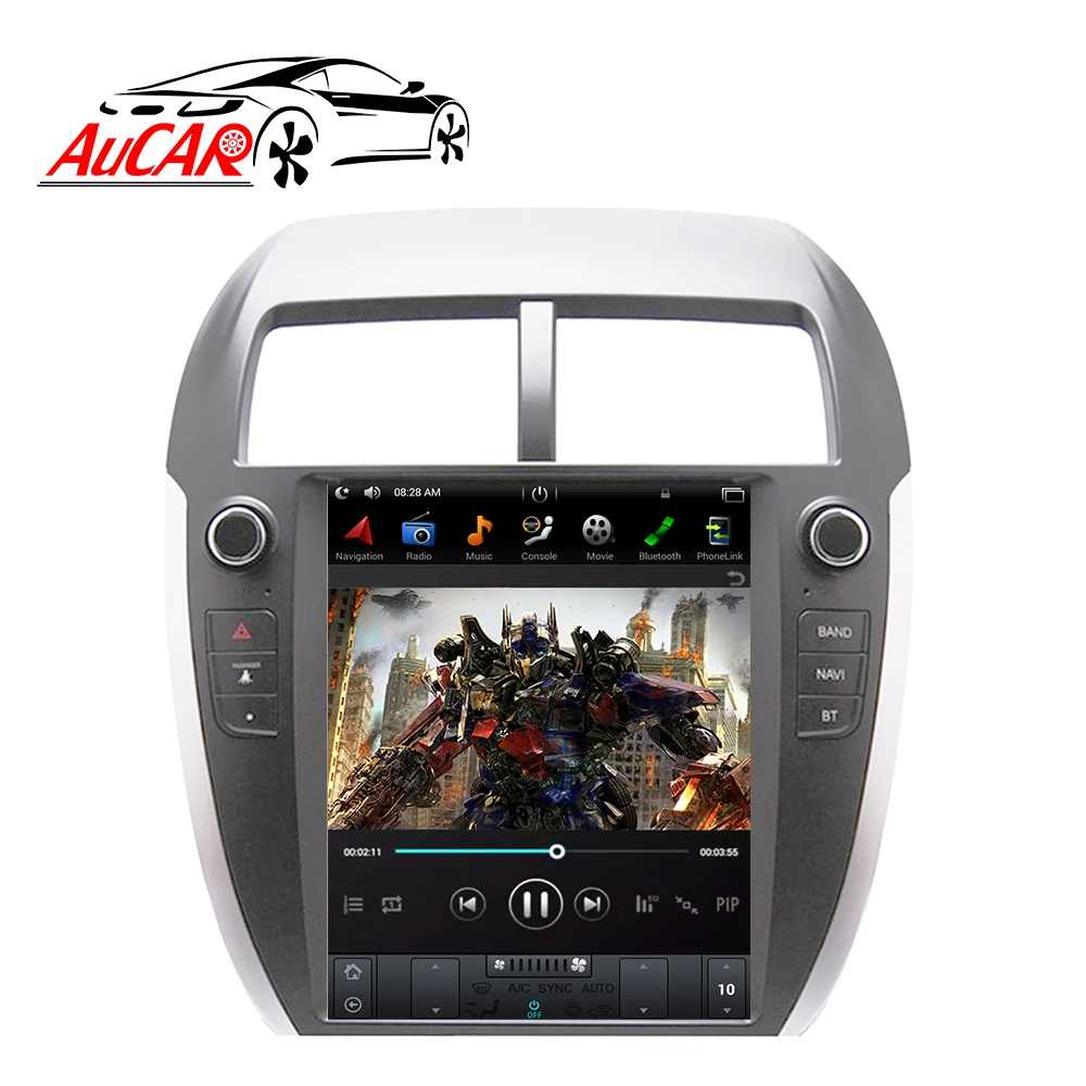 10," ips экран Android 8,1 Tesla стиль автомобиля радио для Mitsubishi ASX RVR 2010- Mitsubishi Outlander 2012- 1 din Android