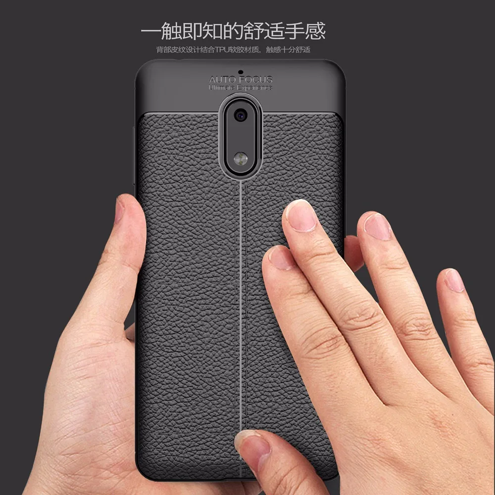 Кожаный мягкий силиконовый чехол с рисунком личи для Nokia 1 2 3 5 9 7 Plus 8 Sirocco 6 2018X6X5