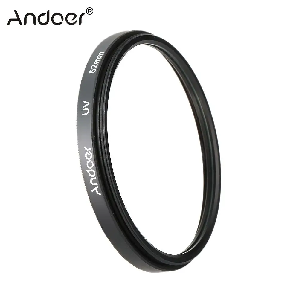 Ультрафиолетовый фильтр для объектива Andoer 52 мм камеры Canon Nikon DSLR | Электроника