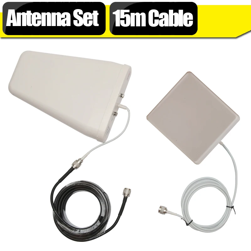 Комплект антенн GSM CDMA 3G WCDMA 4G LTE для усилителя сигнала периодическая антенна 10 дБи +