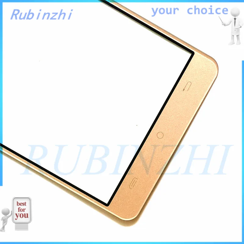 RUBINZHI+ ленты мобильный телефон сенсорный экран панели для BQ BQ-5503 BQ 5503 хороший 2 сенсорный Переднее стекло сенсорный датчик замена
