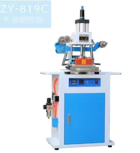 Новый ZY 819C пневматическая машина для горячего тиснения фольгой 8*125 мм 220V|machine