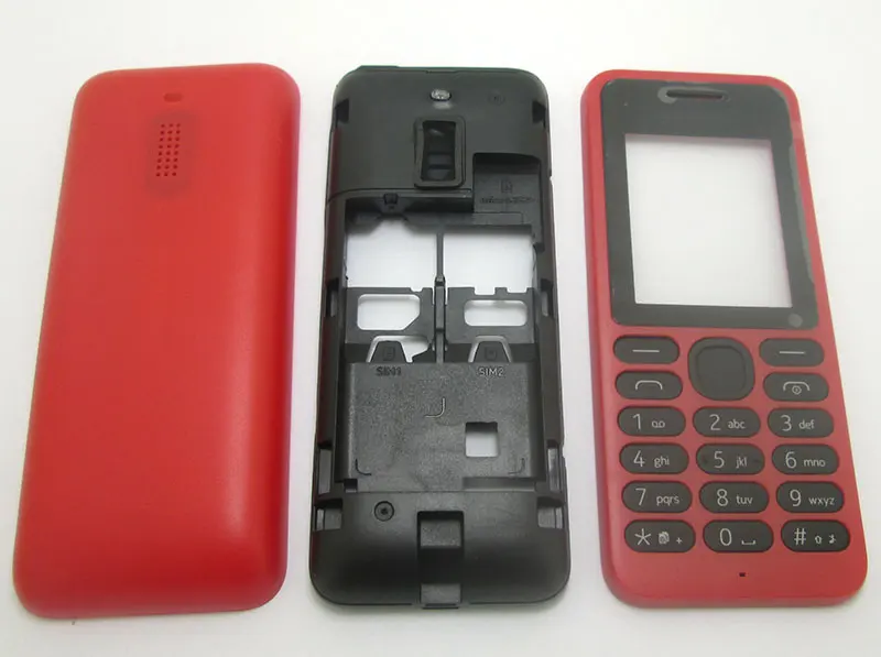 Полный Корпус чехол клавиатура для Nokia 130 DS RM-1122 1035 и отвертка Набор инструментов