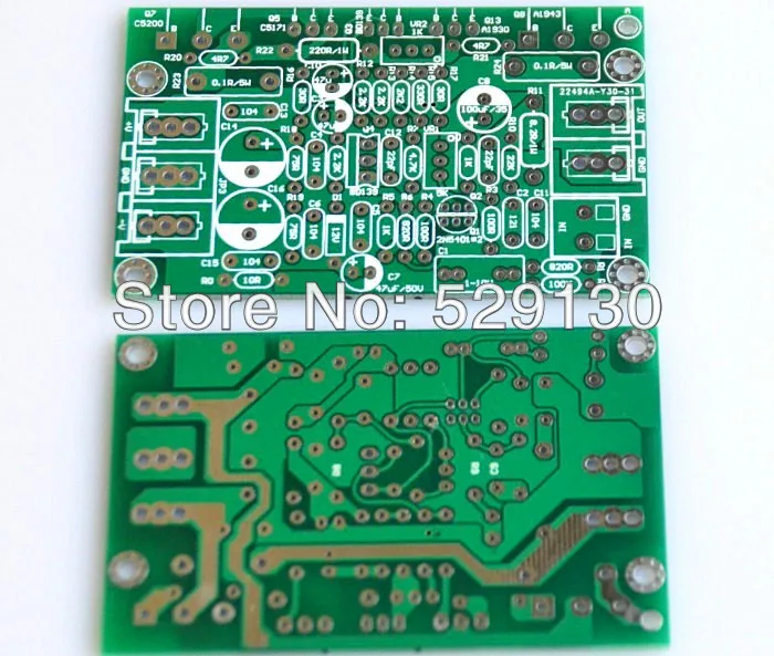 Комплект DIY dx задний усилитель трубки 2SA1943 2SC5200 выход моно плата Регулируемая