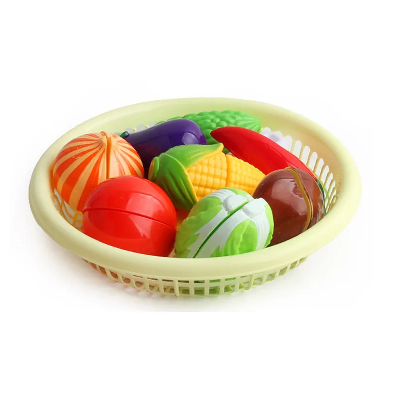 

kitchen toys Cutting Fruit Vegetable Food Pretend Play Children Kid Educational Toy Set pretend play juguetes #4J19