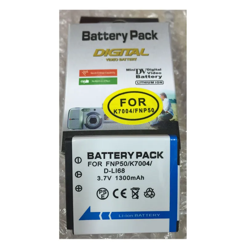 KLIC 7004 KLIC7004 литиевые аккумуляторы K7004 Батарея цифровой камеры для Kodak NP 50 50A D LI68