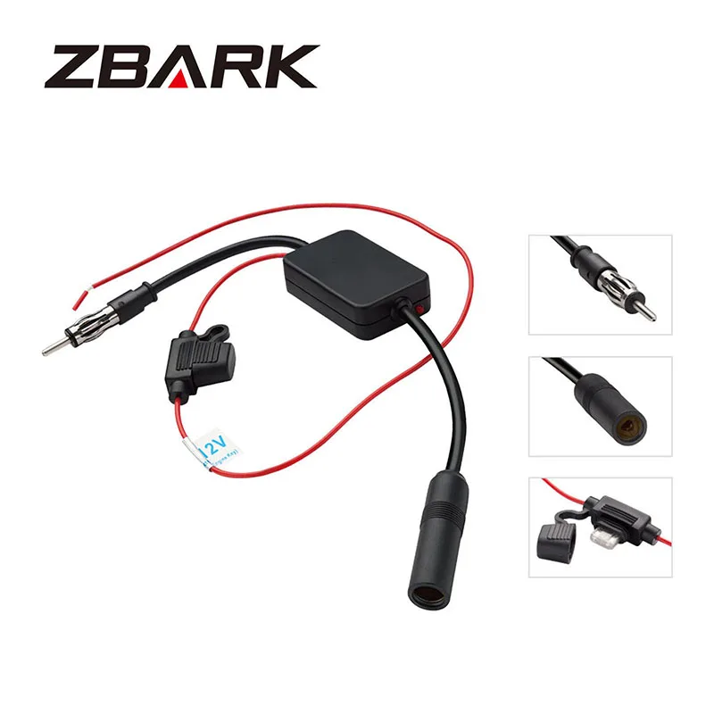 Универсальный автомобильный FM AM усилитель сигнала RAMP01 12 В приема YHRAP001|Приемник и