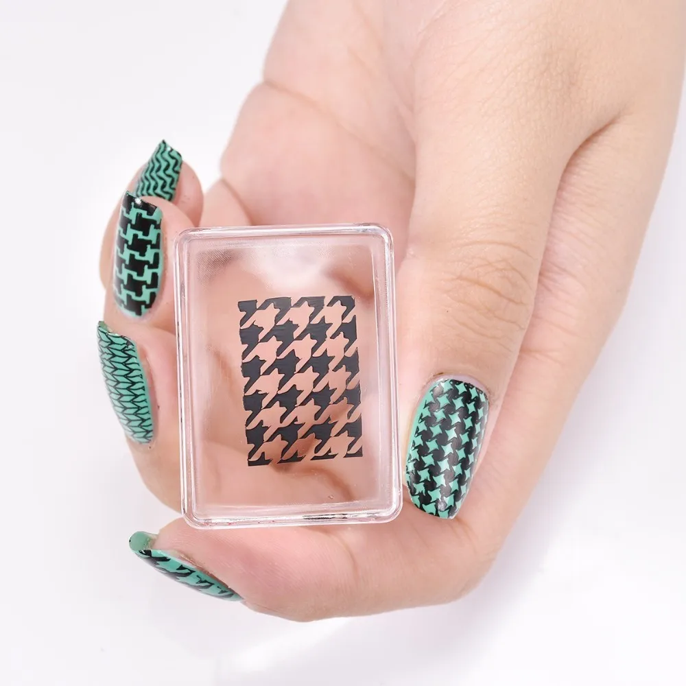 BeautyBigBang 6*12 см Набор для стемпинга и нейл осенне зимний свитер с рисунком