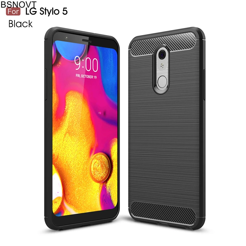 

Для LG Stylo 5 чехол для LG Stylo 5 Полное покрытие Мягкий ТПУ силиконовый резиновый Жесткий ПК чехол для телефона чехол задняя крышка для LG Stylo 5 Funda ...