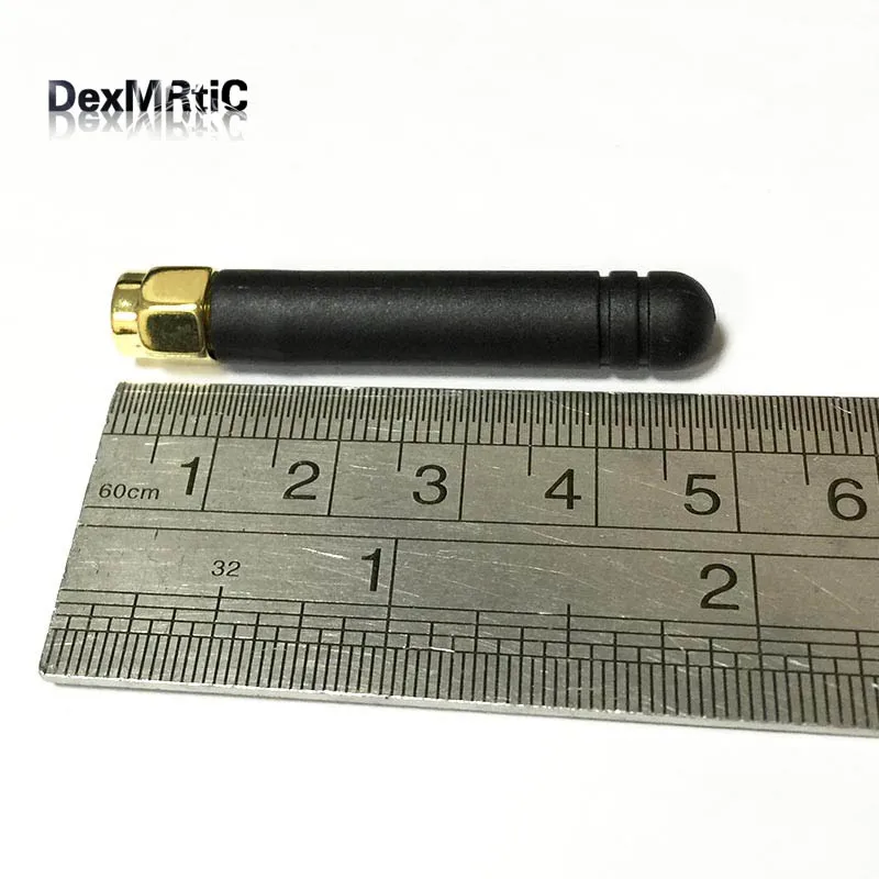 1 шт GSM 868 Mhz/900 Mhz/915 MHz Антенна 2dbi SMA разъем 5 см длинный RC прием передачи антенна