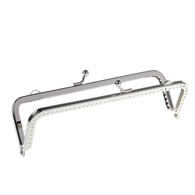 Новинка для женщин и девушек Прошитый кошелек с серебряной ручкой сумочка монет