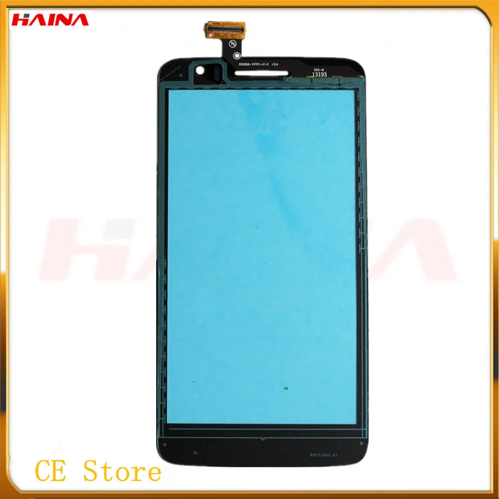 3M Tape with black color phone For Alcatel One Touch Scribe HD OT8008 OT-8008A 8008W 8008D 8008 Sensor Panel Touchscreen | Мобильные