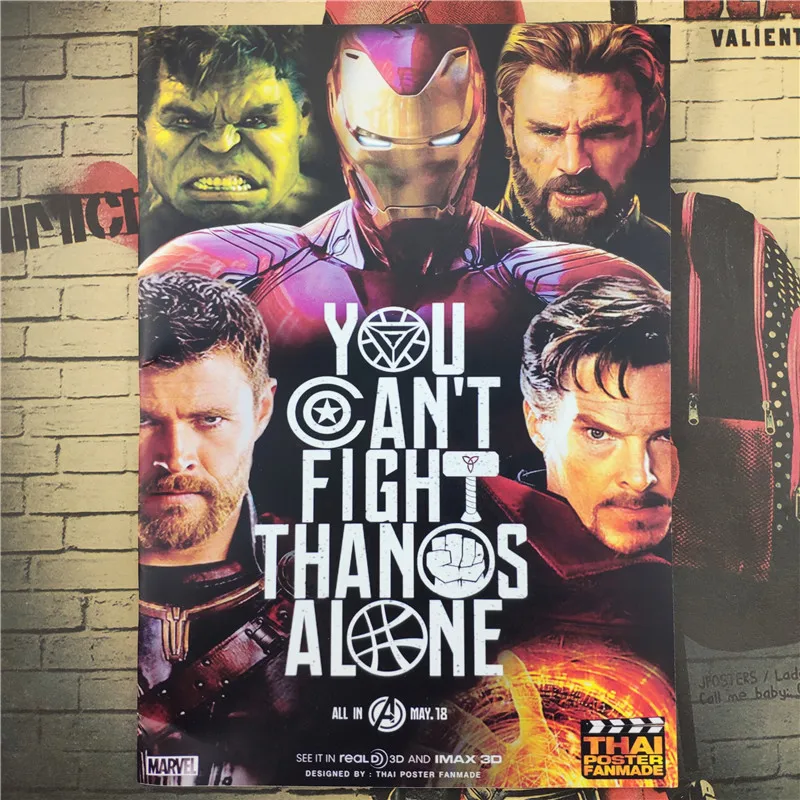 Записная книжка Мстители Infinity War Heros Железный человек Человек паук блокнот для