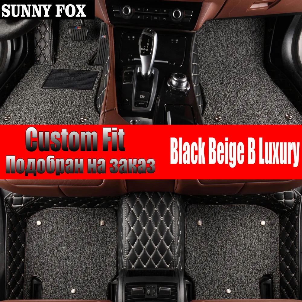 SUNNY FOX автомобильные коврики для Kia Soul K7 Cadenza 5D тяжелых ног случае Нескользящие
