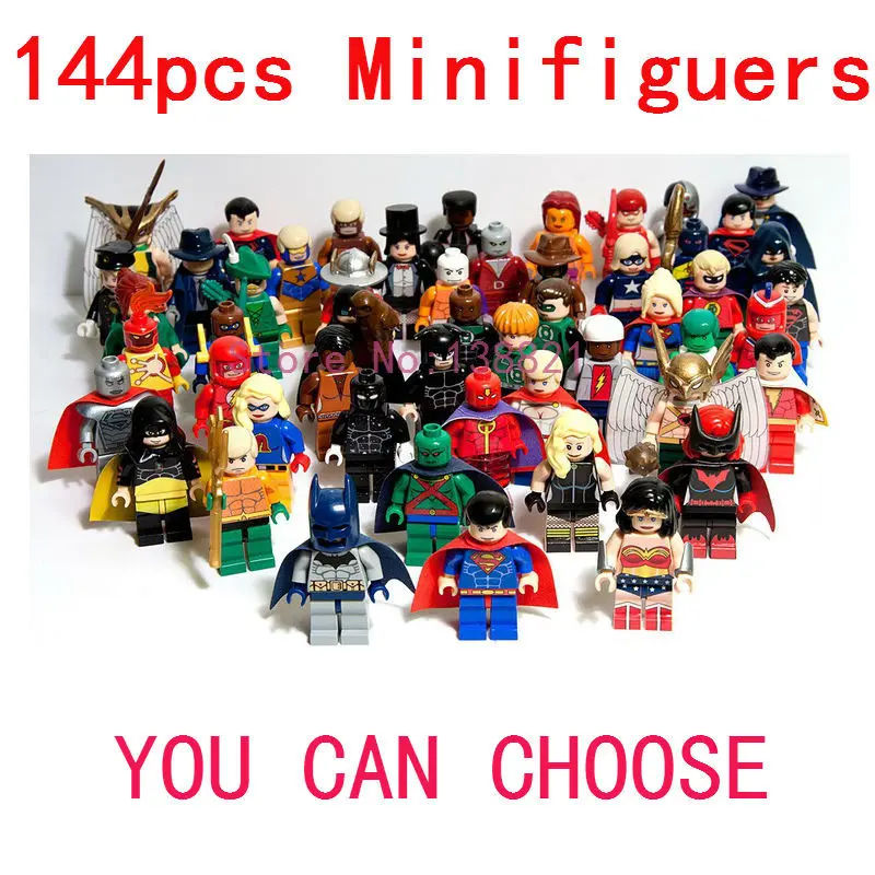 Персонаж Бэтмен Звездные войны NINJAGO человеком-пауком Железный человек Мстители