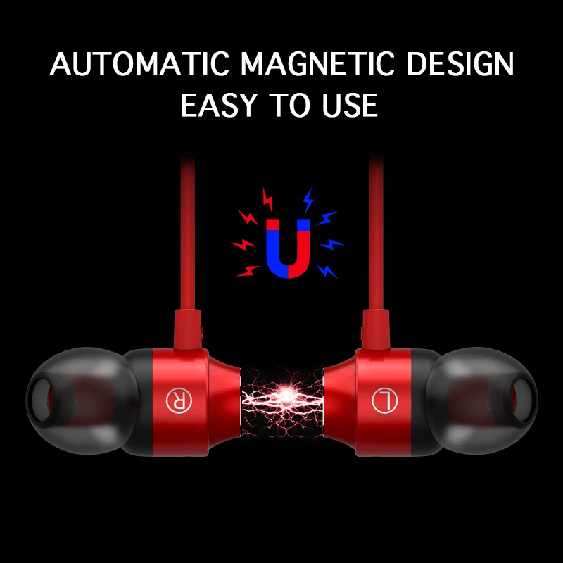 Overfly 3 5 мм разъем проводные наушники магнитные с отличной низкой звуковой