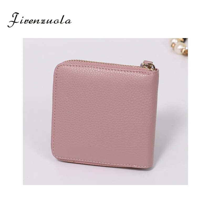 Firenzuola новый модный полый кошелек из кожи на молнии женский короткий винтажная