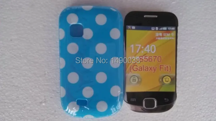 OEEKOI чехол в горошек задняя крышка для Samsung Galaxy Fit S5670 мягкий бесплатно|case free|case for