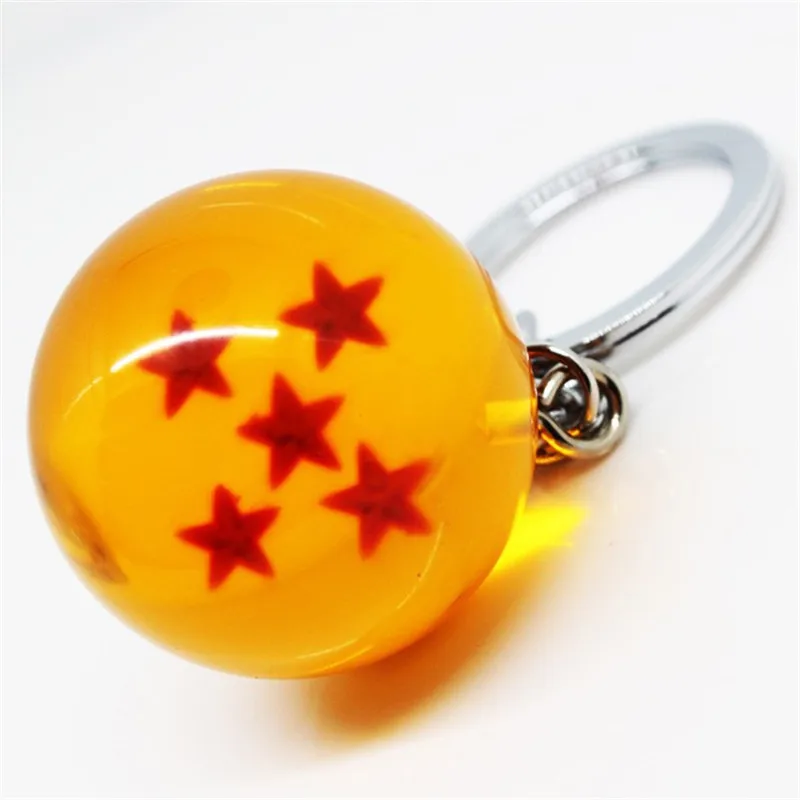 Dragon Ball Хрустальные шары 2 7 см Новинка звезд хрустальные брелок Подвеска 1 3 4 5 6